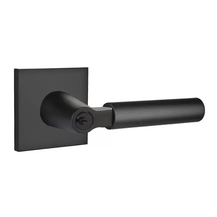 Emtek Hercules Door Lever with Square Rose by Emtek