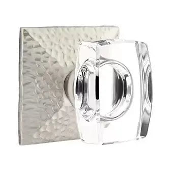Emtek Windsor Door Knob with Hammered Rose by Emtek