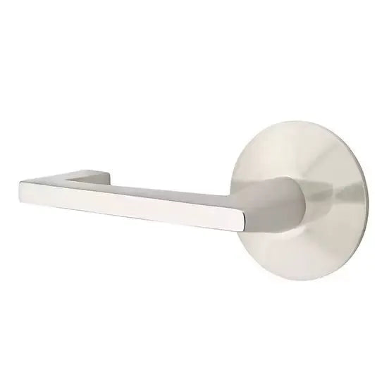 Emtek Argos Door Lever with Modern Rose by Emtek
