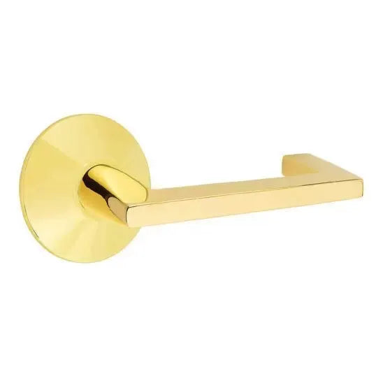 Emtek Argos Door Lever with Modern Rose by Emtek