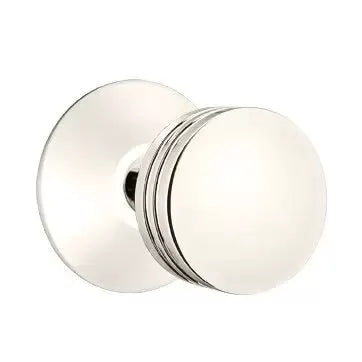 Emtek Bern Door Knob with Modern Rose by Emtek