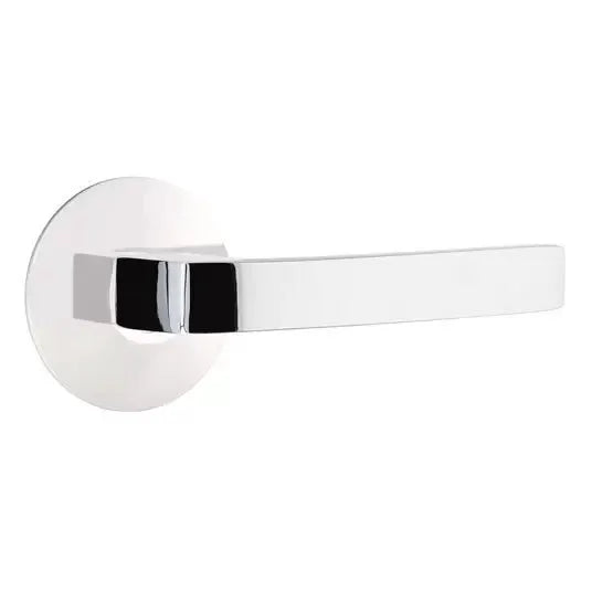 Emtek Breslin Lever with Modern Rose by Emtek