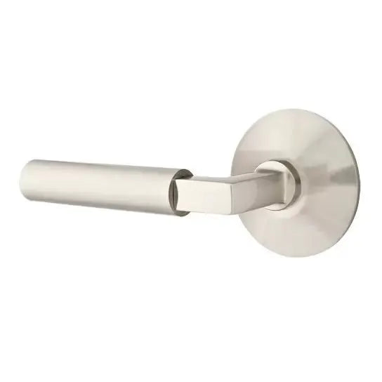 Emtek Hercules Door Lever with Modern Rose by Emtek