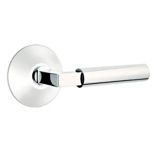 Emtek Hercules Door Lever with Modern Rose by Emtek