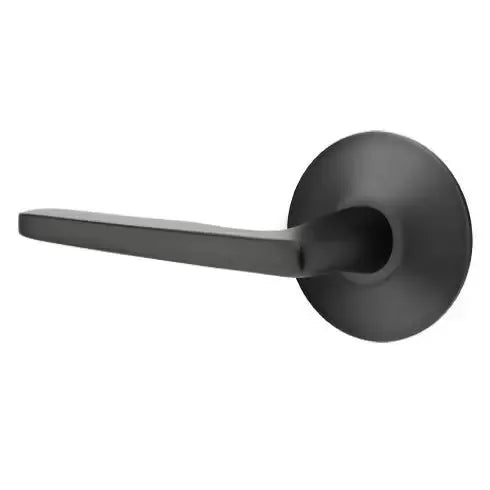 Emtek Hermes Door Lever with Modern Rose by Emtek