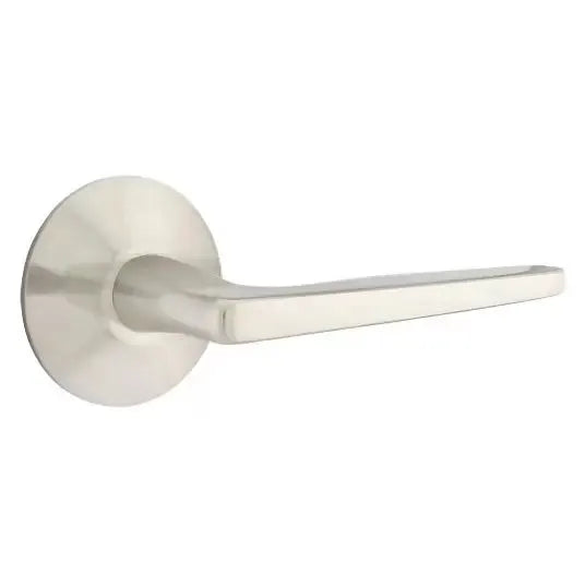Emtek Hermes Door Lever with Modern Rose by Emtek