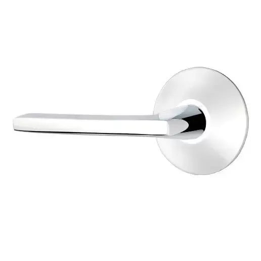 Emtek Helios Door Lever with Modern Rose by Emtek