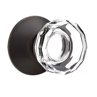 Emtek Lowell Door Knob with Modern Rose by Emtek