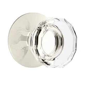 Emtek Lowell Door Knob with Modern Rose by Emtek