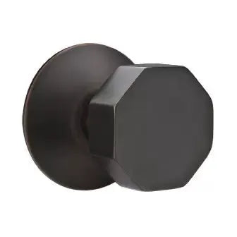 Emtek Octagon Door Knob and Modern Rose by Emtek
