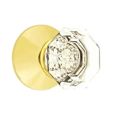 Emtek Old Town Door Knob with Modern Rose by Emtek