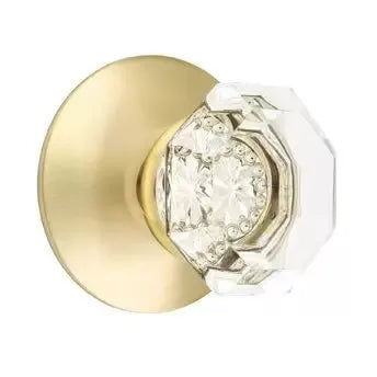 Emtek Old Town Door Knob with Modern Rose by Emtek