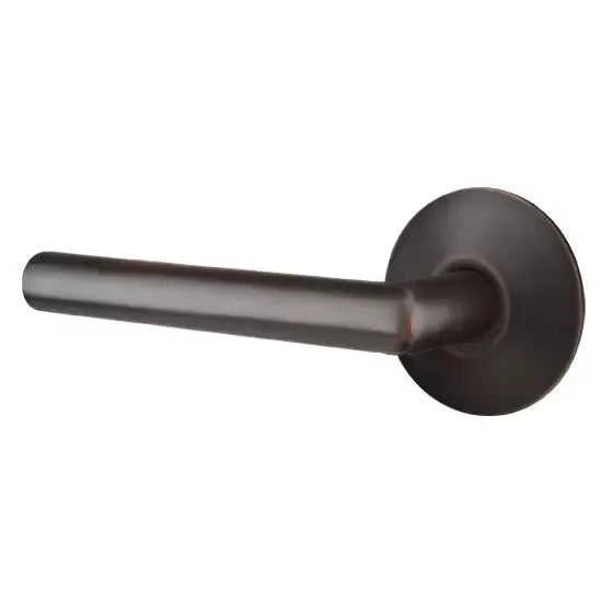 Emtek Stuttgart Door Lever with Modern Rose by Emtek
