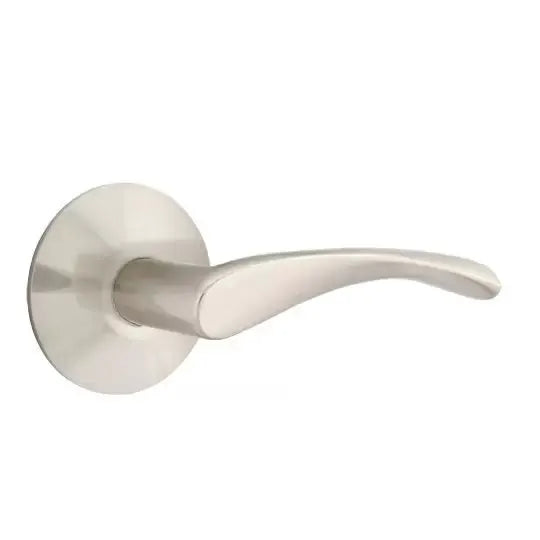 Emtek Triton Door Lever with Modern Rose by Emtek