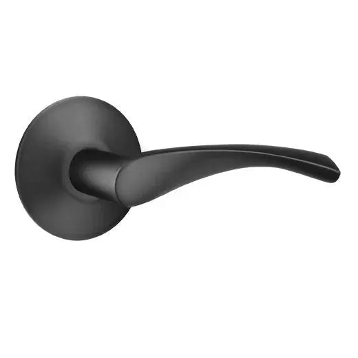 Emtek Triton Door Lever with Modern Rose by Emtek