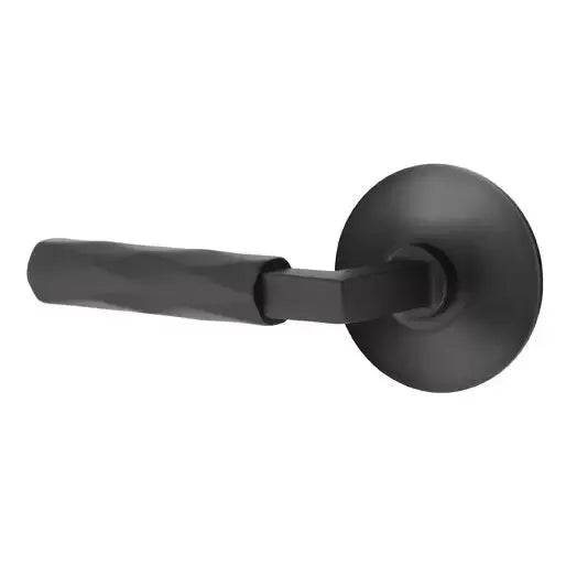 Emtek Tribeca Lever with L-Square Stem and Modern Rose by Emtek