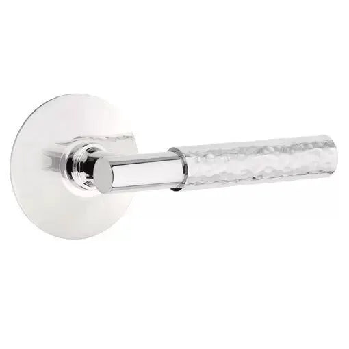 polished chrome lever