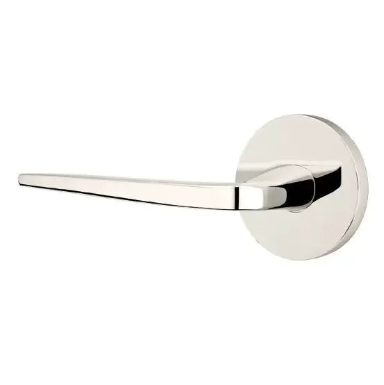 Emtek Athena Door Lever with Disk Rose by Emtek