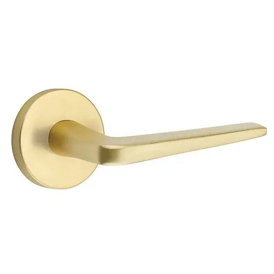 Emtek Athena Door Lever with Disk Rose by Emtek