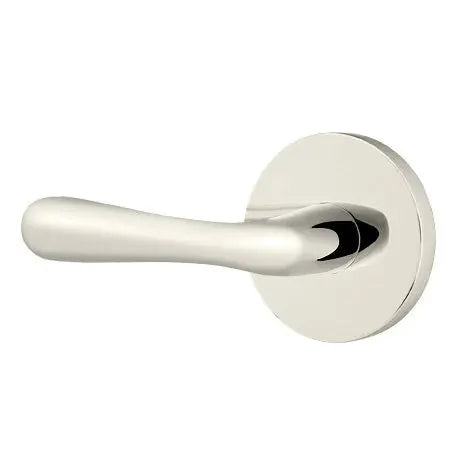Emtek Basel Door Lever with Disk Rose by Emtek