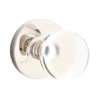 Emtek Bristol Door Knob with Disk Rose by Emtek
