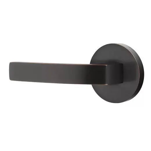Emtek Breslin Lever with Disk Rose by Emtek
