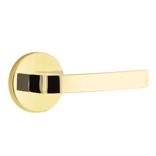 Emtek Breslin Lever with Disk Rose by Emtek