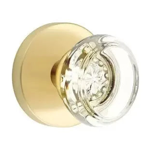 Emtek Georgetown Door Knob with Disk Rose by Emtek