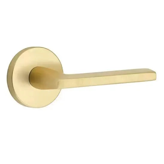 Emtek Helios Door Lever with Disk Rose by Emtek