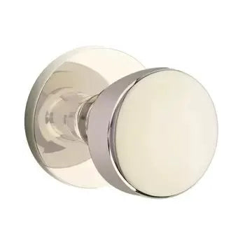 Emtek Laurent Door Knob with Disk Rose by Emtek