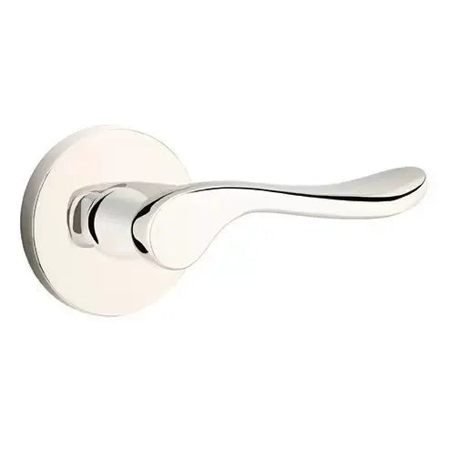 Emtek Luzern Door Lever with Disk Rose by Emtek