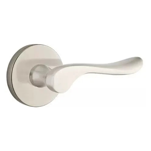 Emtek Luzern Door Lever with Disk Rose by Emtek