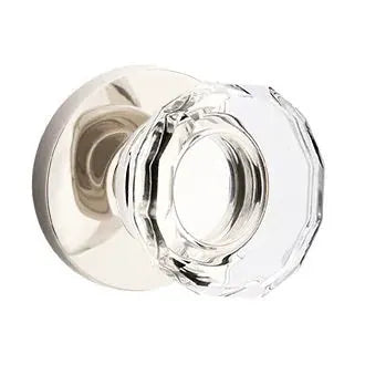 Emtek Lowell Door Knob with Disk Rose by Emtek