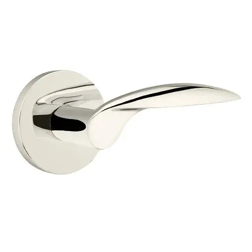 Emtek Mercury Door Lever with Disk Rose by Emtek