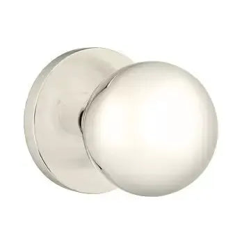 Emtek Orb Door Knob and Disk Rose by Emtek