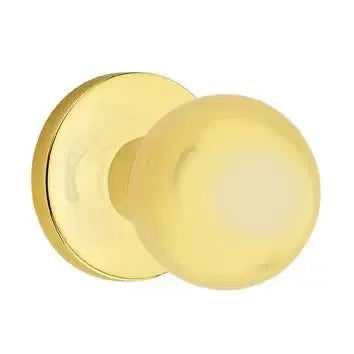 Emtek Orb Door Knob and Disk Rose by Emtek