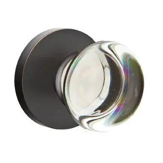 Emtek Providence Door Knob with Disk Rose by Emtek