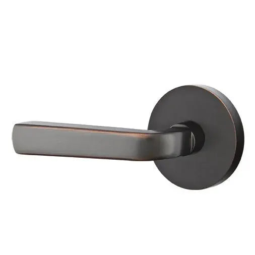 Emtek Sion Door Lever with Disk Rose by Emtek