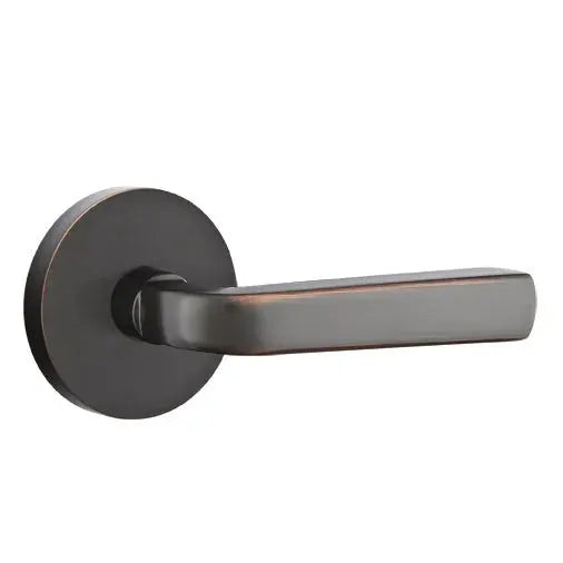 Emtek Sion Door Lever with Disk Rose by Emtek