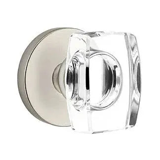 Emtek Windsor Door Knob with Disk Rose by Emtek