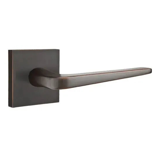 Emtek Athena Door Lever with Square Rose by Emtek