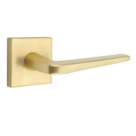 Emtek Athena Door Lever with Square Rose by Emtek