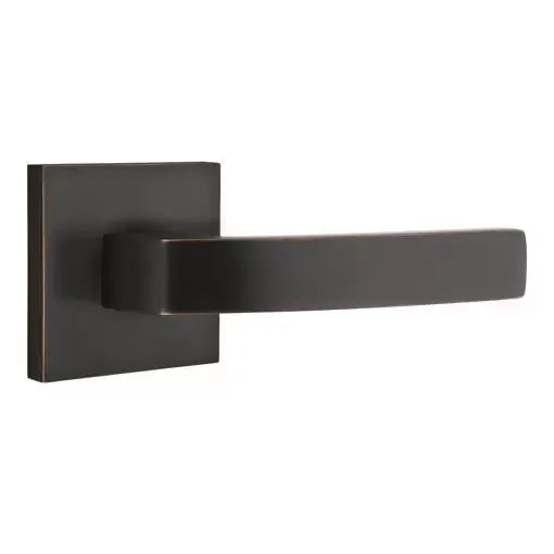 Emtek Breslin Lever with Square Rose by Emtek