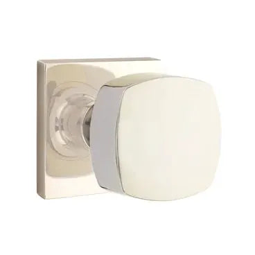 Emtek Freestone Door Knob and Square Rose by Emtek
