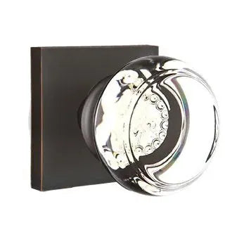 Emtek Georgetown Door Knob with Square Rose by Emtek