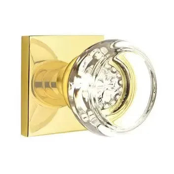 Emtek Georgetown Door Knob with Square Rose by Emtek