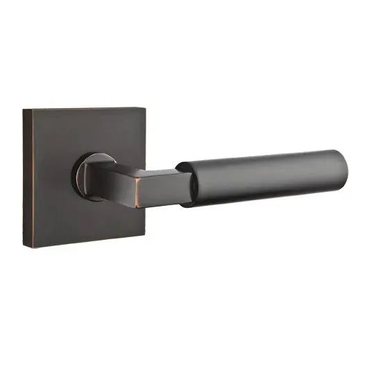 Emtek Hercules Door Lever with Square Rose by Emtek