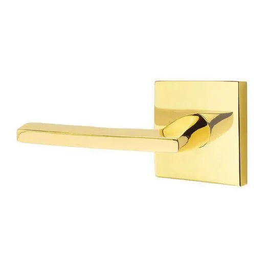 Emtek Helios Door Lever with Square Rose by Emtek