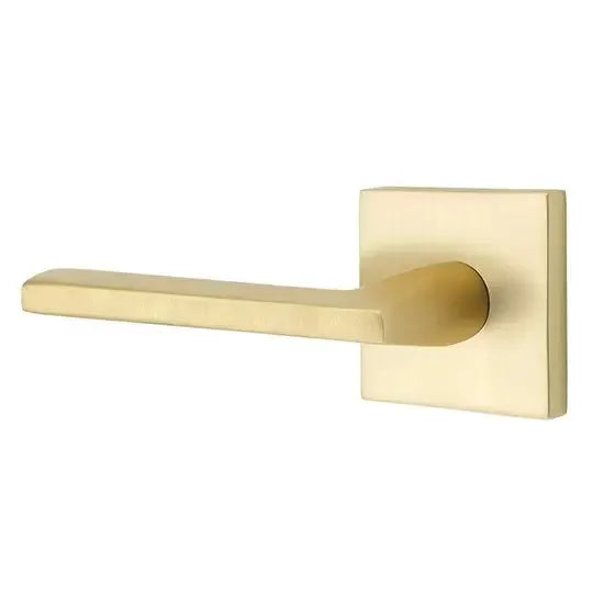 Emtek Helios Door Lever with Square Rose by Emtek