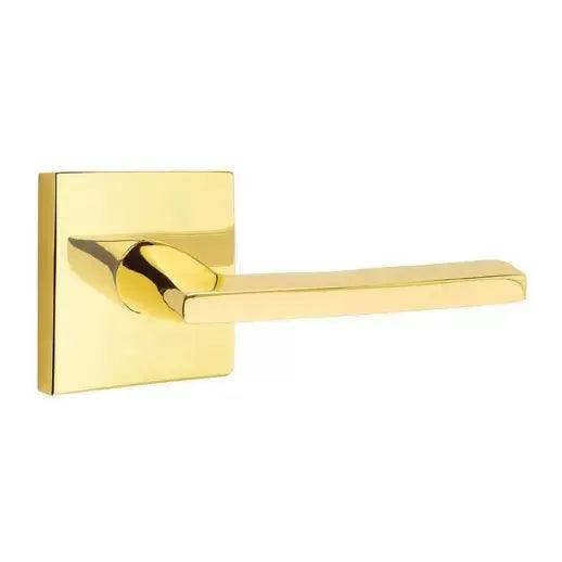 Emtek Helios Door Lever with Square Rose by Emtek